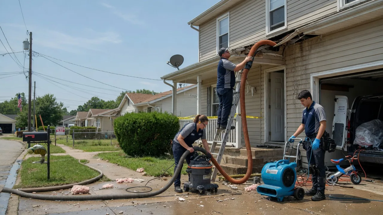 Water Damage Restoration in Arlington, IN near me